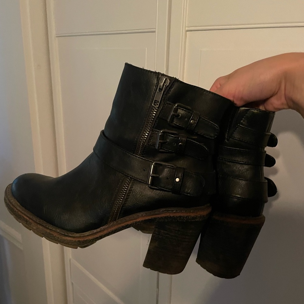 Black booties
